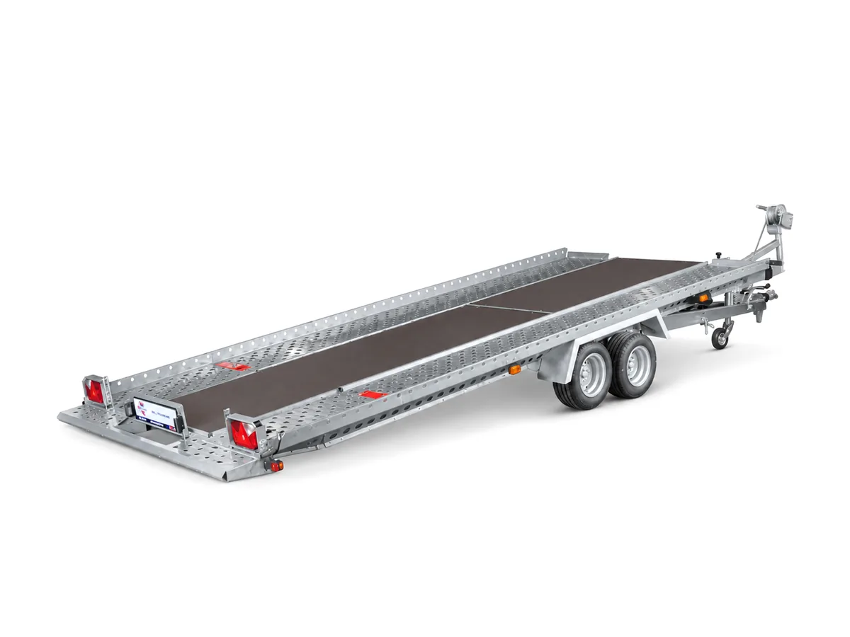 Stema Fahrzeugtransporter Tandem mit Seilwinde bei Höger eGbR in Memmingen